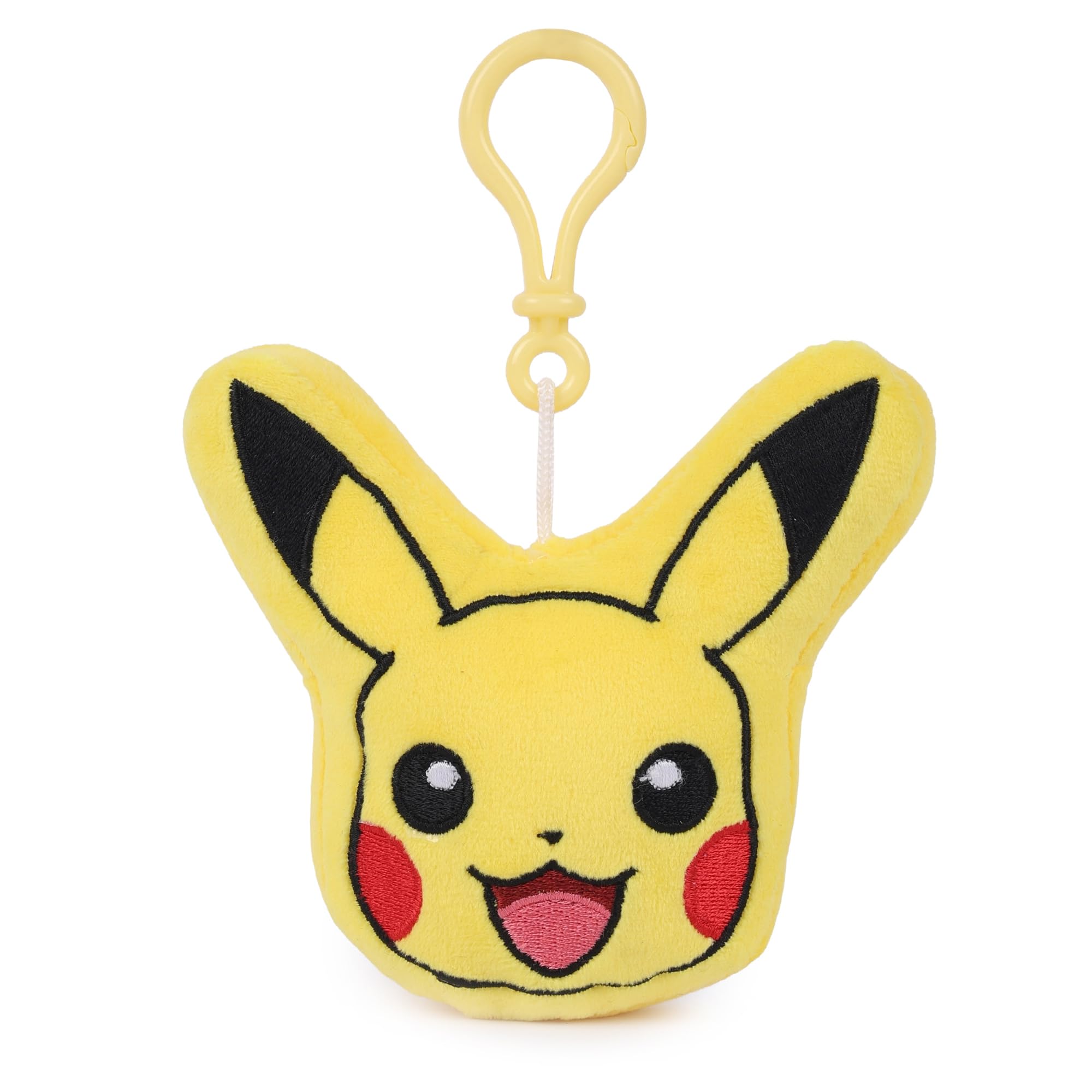 Mirada Pokémon Pikachu Bagclip Soft Plush Toy – 12cm | Official